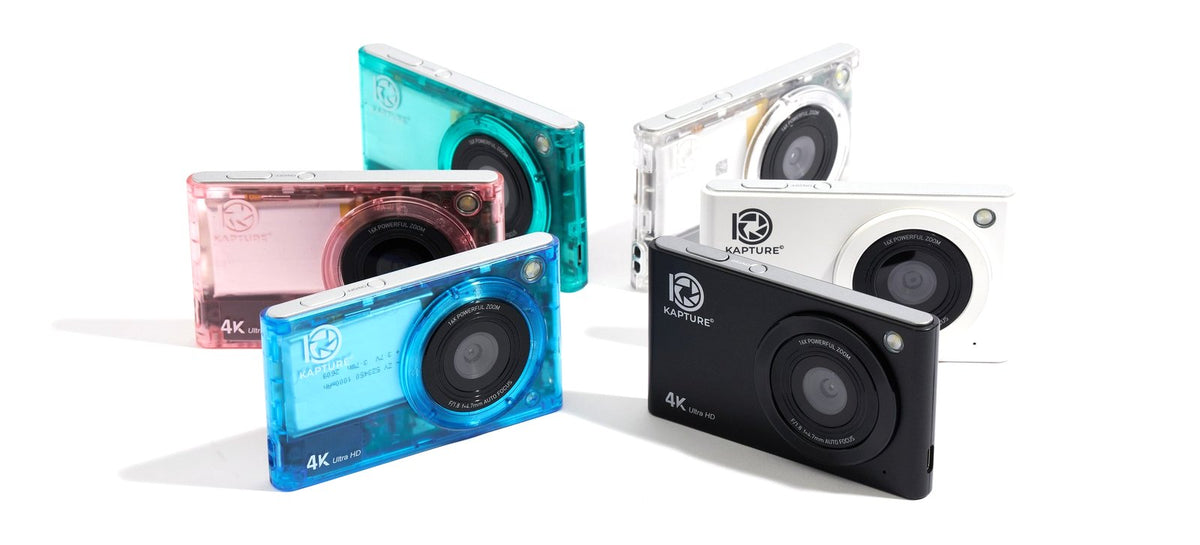 PiX pocket digital camera under $100 in six colors