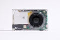 PiX Pocket Camera in Clear, front view