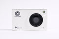 PiX Pocket Camera in White, front view