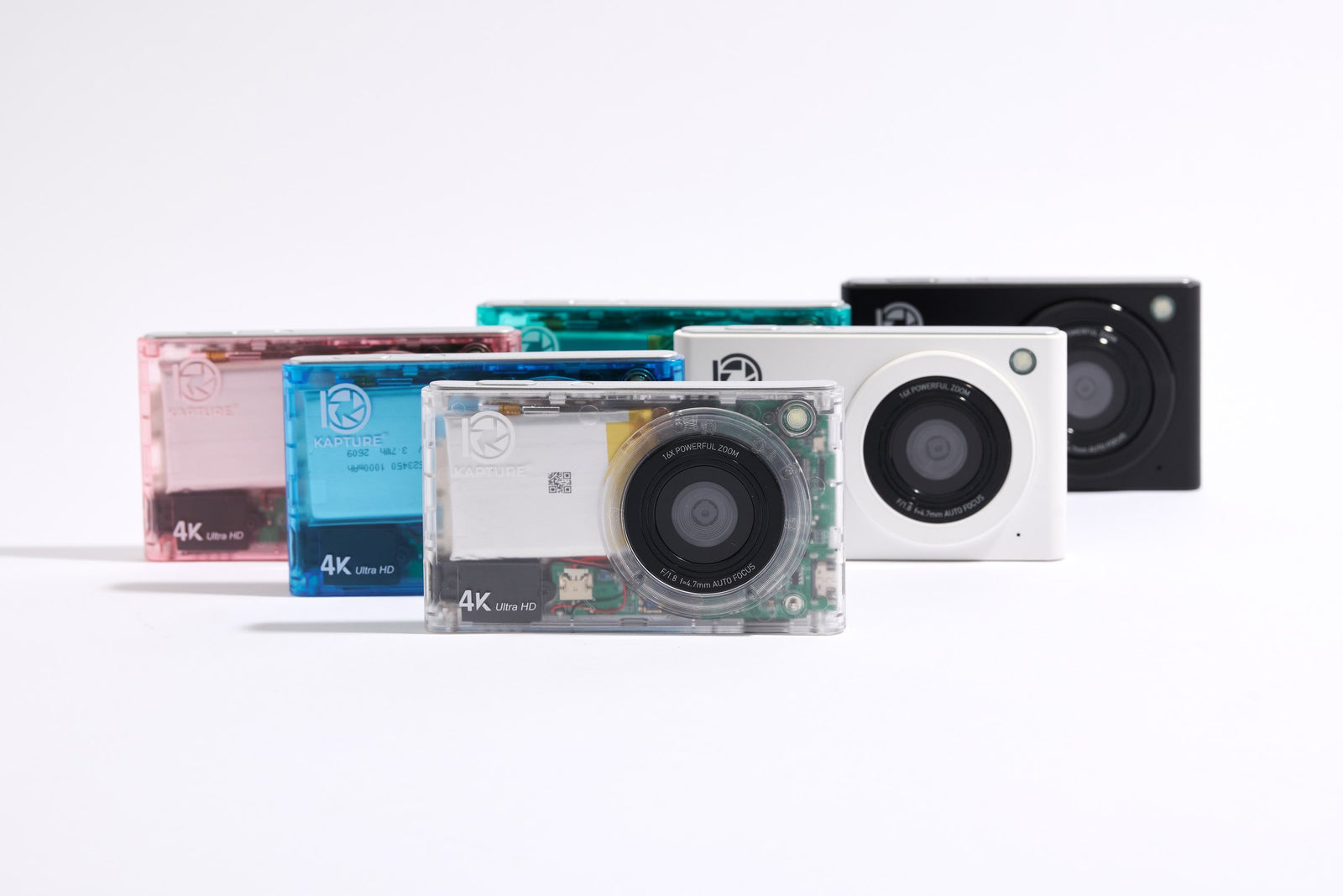 PiX by KAPTURE in all six colors, front view